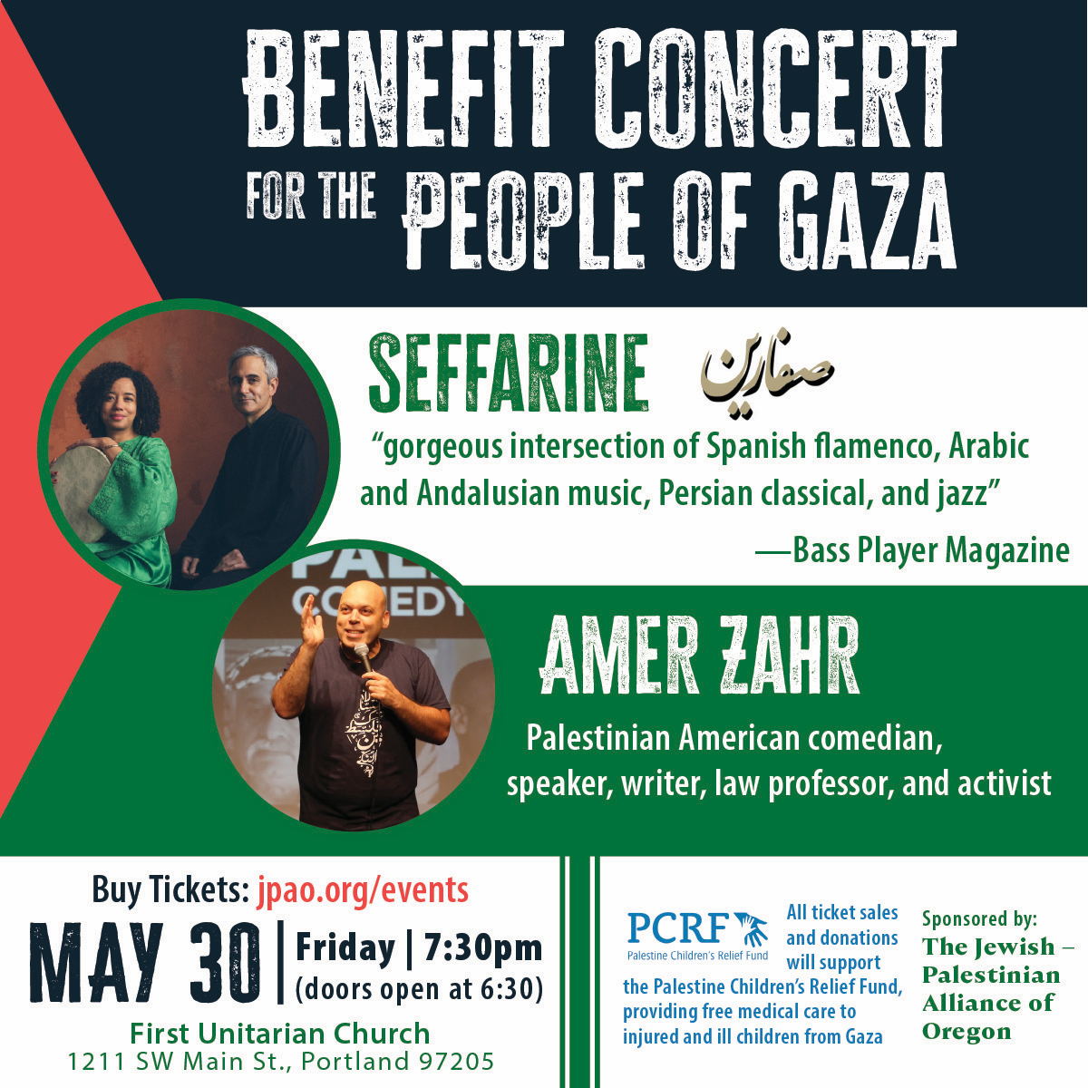 Benefit Concert for the People of Gaza
